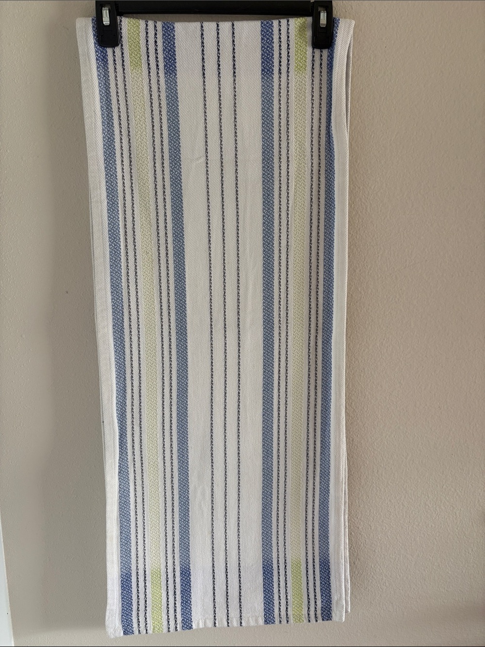 Table runner 100% Cotton with strips